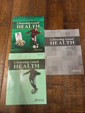 Abeka 6th grade choosing good health books